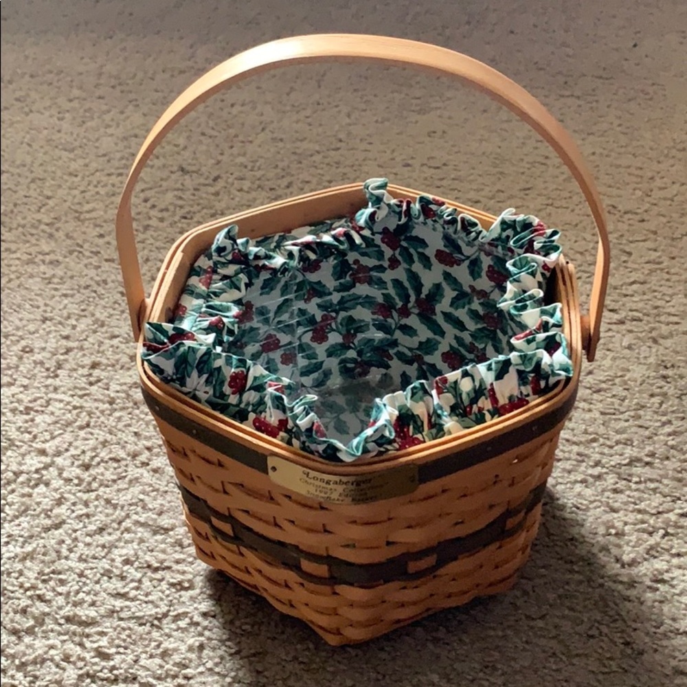 Longaberger Christmas Basket
